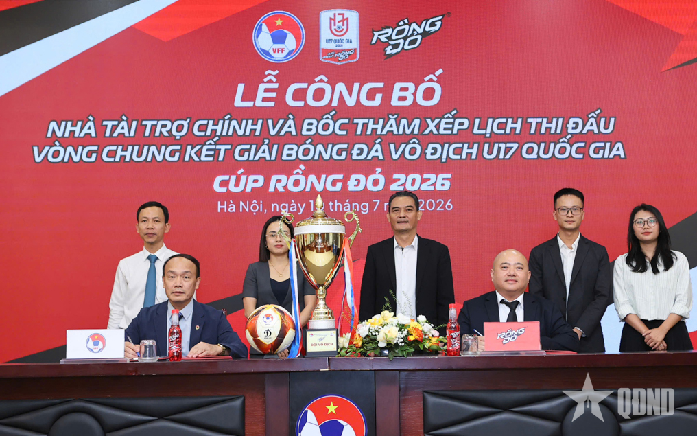Giải bóng đá vô địch U17 quốc gia 2026 diễn ra tại Gia Lai


